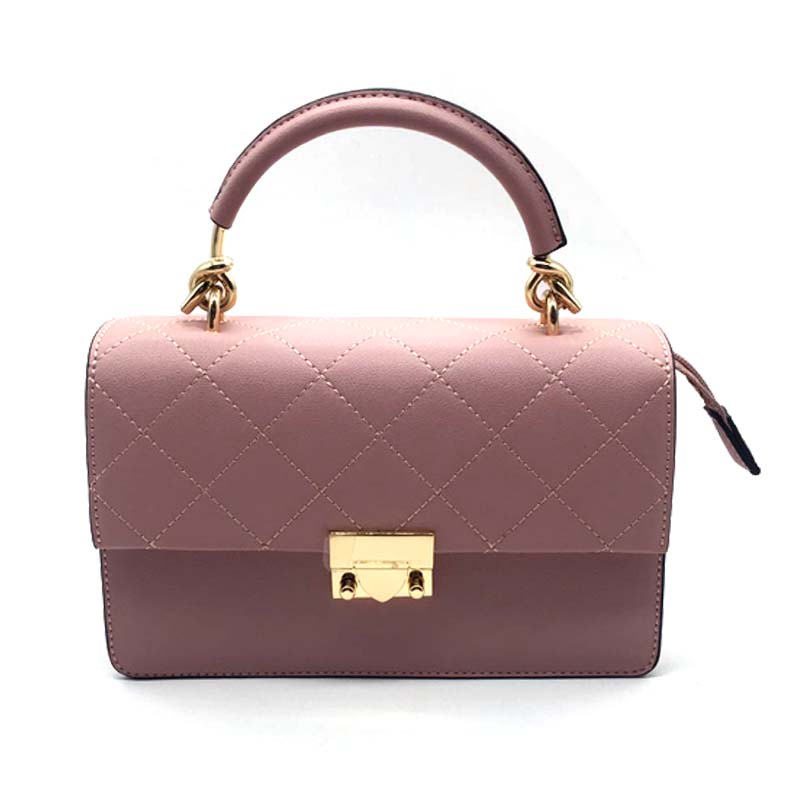 Pvc Leather Women Дизайнерская квадратная сумочка Леди сумки Популярный стиль чистые цветные сумки